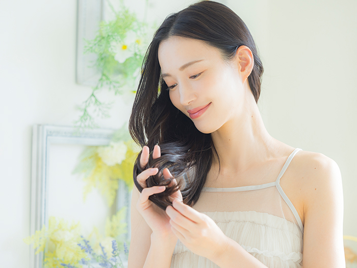 髪にやさしく確かな技術で